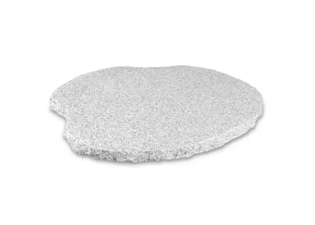 Pihalaatta, Askelkivi harmaa luonnonkivilaatta, graniitti 56x42x3 cm karhennettu pinta - Askelkivet ja polkukivet - 3034 - 1