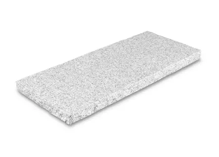 Askellaatta harmaa graniitti, luonnonkivilaatta 60x23x3 cm poltettu pinta - Askelkivet ja polkukivet - 3035 - 2