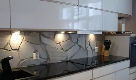 Liuskekivi Lappi, Lokan valkoinen 1-3 cm - Verhouskivet - 1135 - 2