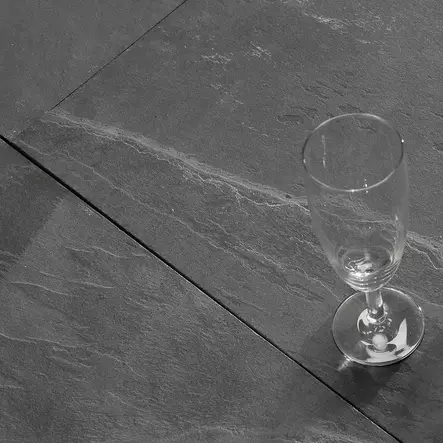 Liuskekivilaatta, Mustang luonnonkivi, 600x600x10 mm lattia- ja seinälaatta - Kivilaatat - 3046 - 2