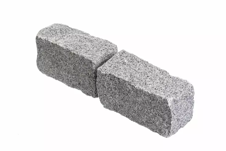 Reunakivi 10x10x20 Graniitti, Kotimainen Kurun harmaa - Reunakivet, luonnonkivet - 2696 - 1
